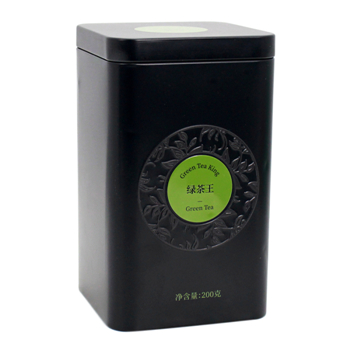 廠家方形綠茶茶業(yè)鐵罐包裝_茶葉鐵罐加工定制