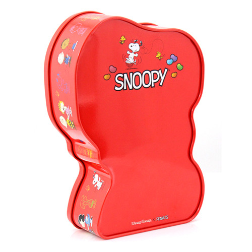 史努比糖果鐵盒卡通鐵罐_馬口鐵盒食品包裝廠(chǎng)家定制